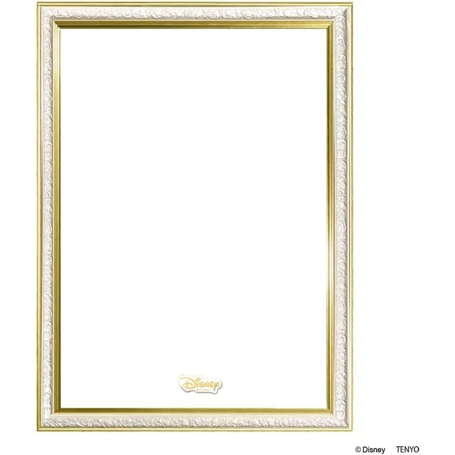 パズルフレーム ディズニー専用 アートフィギュアフレーム 500ピース用 パールホワイト