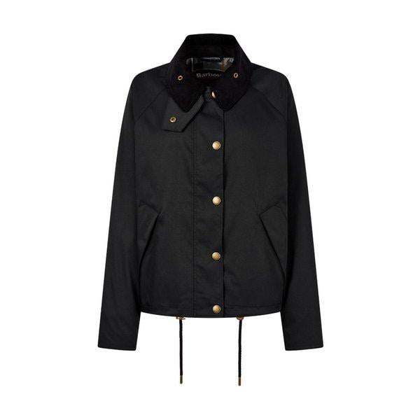 26SS 女性 ブラック Sofie シャワープルーフ ジャケット URJU6E317BK