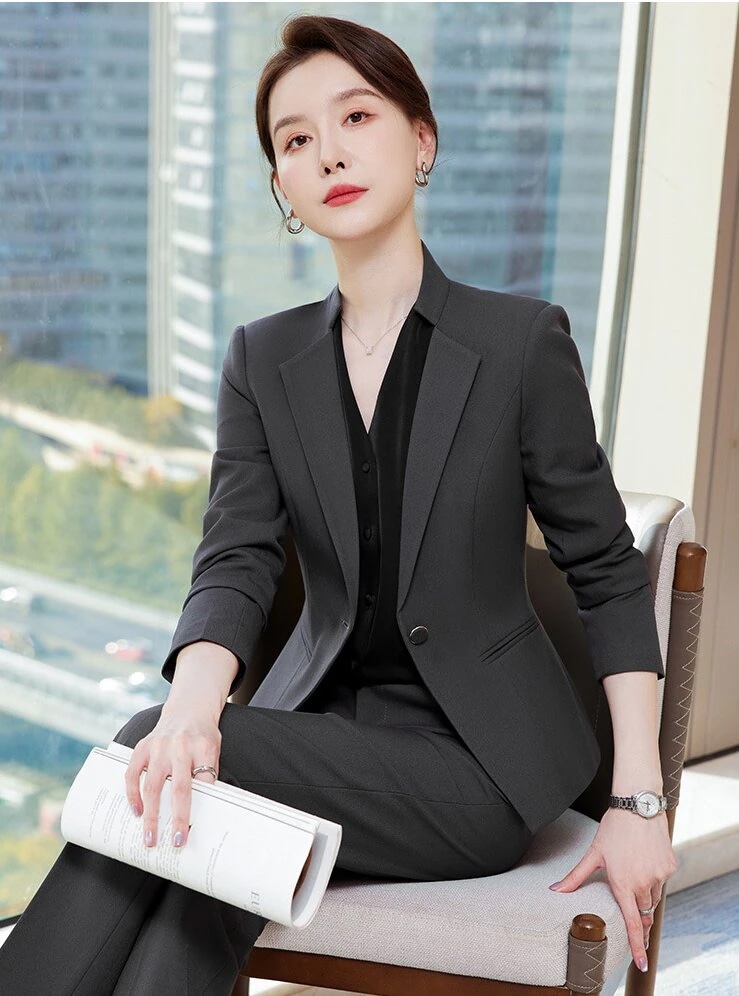 二点セット 【急速出荷】2025初春新品 レディース スーツセット 卒業式 ママ スーツ セットアップ 通勤 入学式 メガ割 17