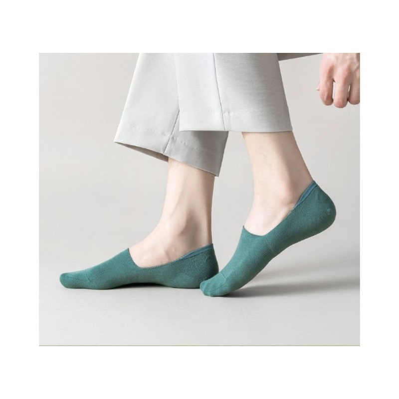 夏純綿薄い男性靴下 6色6足セット