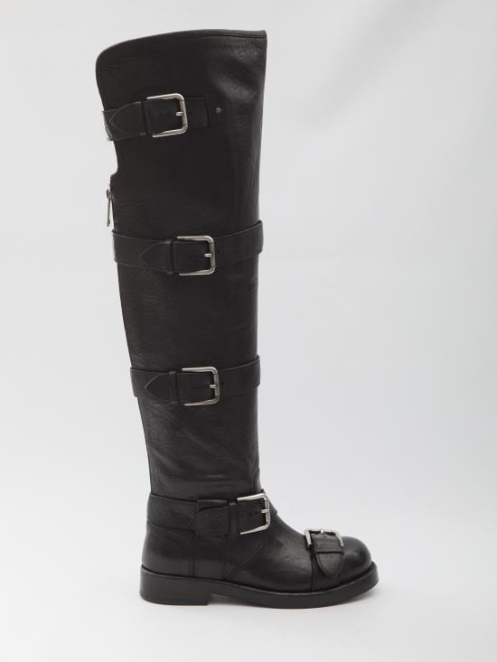 DOLCE & GABBANA Women Boots CU1239 BLACK