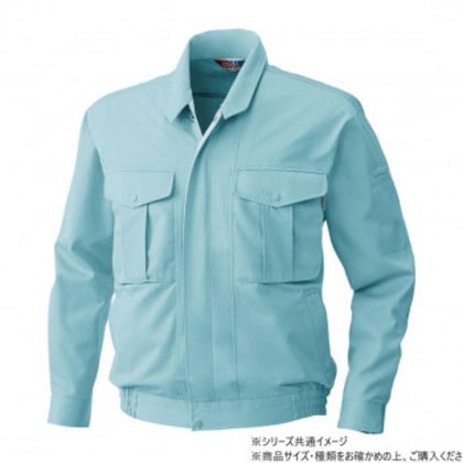 桑和 4113 長袖ブルゾン Sサイズ パウダB(204)