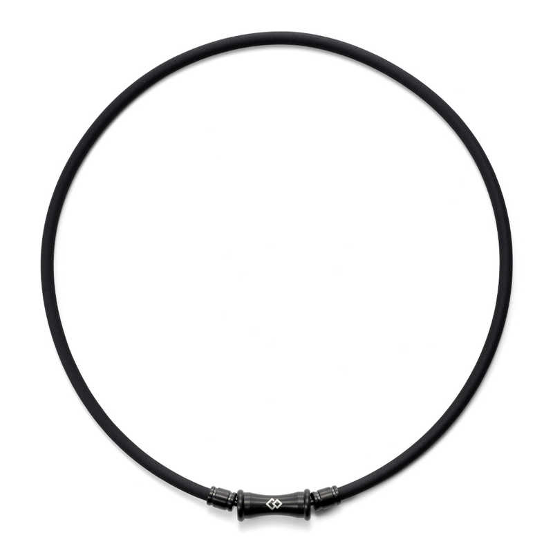 コラントッテ　TAO ネックレス RAFFI(Lサイズ) Colantotte マットブラック　ABARV53L