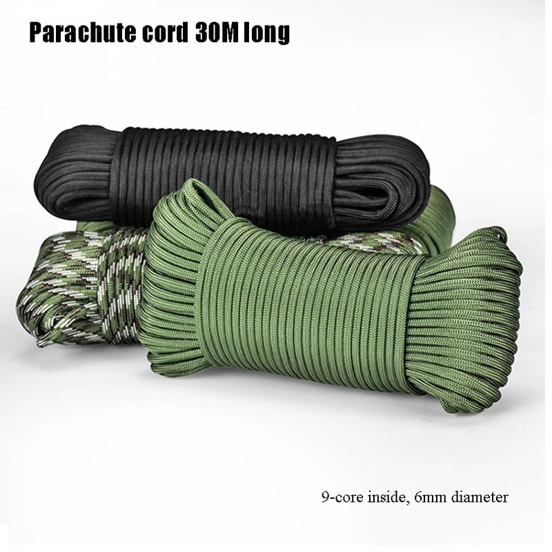 納期21日物干し用ナイロンロープ,長さ30メートル,6mm,テントロープ,屋外用ロープ 4,999円