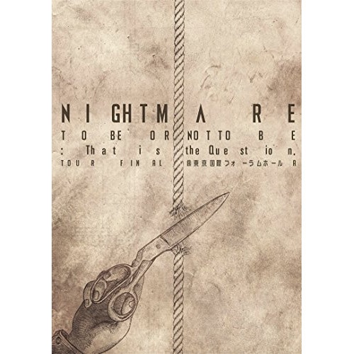 NIGHTMARE ／ NIGHTMARE TOUR 2014 TO BE OR NOT TO BE:T.. (DVD) YIBQ-10351