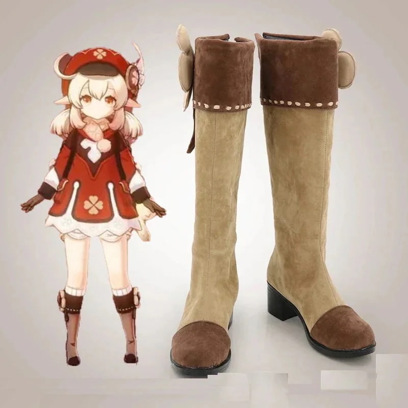 原神げんしんクレーコスプレコスチュームklee靴シューツ変装仮装可愛い期間限定30％パーティーイベント用品コスプレ変装仮装