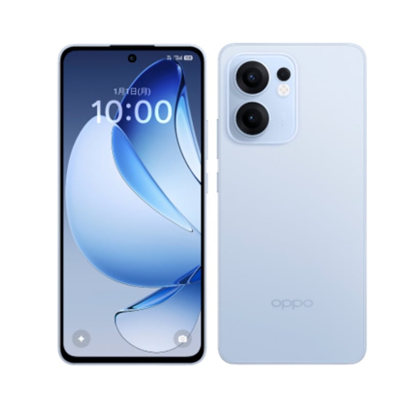 「新品・AU/UQ版」SIMフリー OP PO Reno13 A 8GB/128GB OPG05 [アイスブルー]