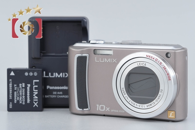 LUMIX DMC-TZ5 ブラウン コンパクトデジタルカメラ