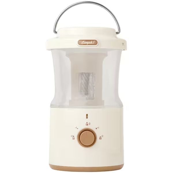 （まとめ買い）リビガク 充電式トガリターン 芯先調整付 トガると出てくる全自動鉛筆削り アイボリー LVH-7005-I [x3]