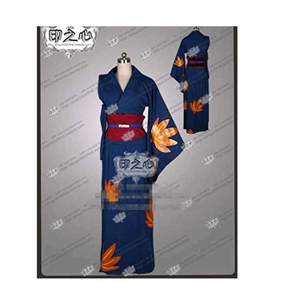 月詠 百華 コスプレ衣装 銀魂 吉原自警団 和服 浴衣 和装