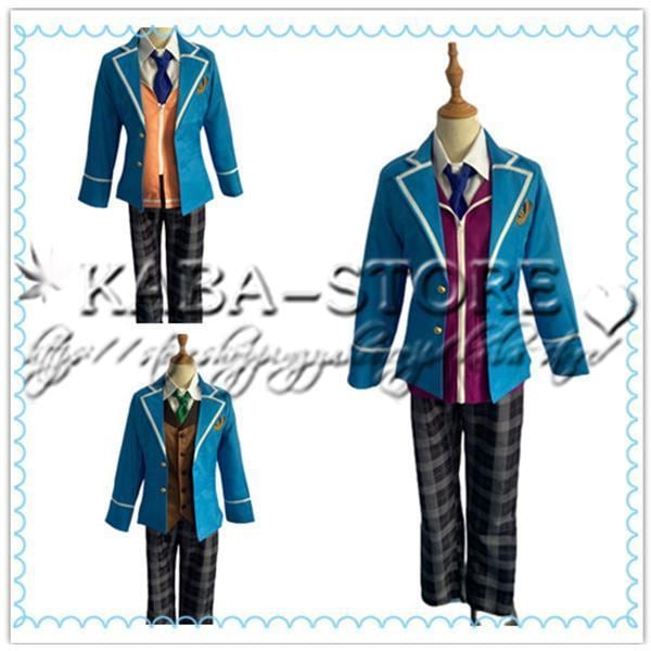 【人気新作】あんさんぶるスターズ! 風 明星スバル/瀬名泉/衣更真緒 制服 コスプレ 衣装 コスチューム cosplay 演出服 アニメ ゲーム ハロウィン仮装 変装