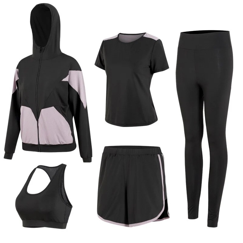 スポーツウェア レディース セット 細見せ トレーニングウェア 上下 ランニング ウェア フィットネ
