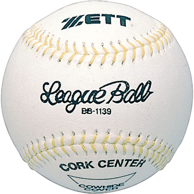 【ロット販売：入り数12】 ZETT(ゼット) 大学・高校練習球 野球＆ソフトボール ボール 硬式 (bb1139)