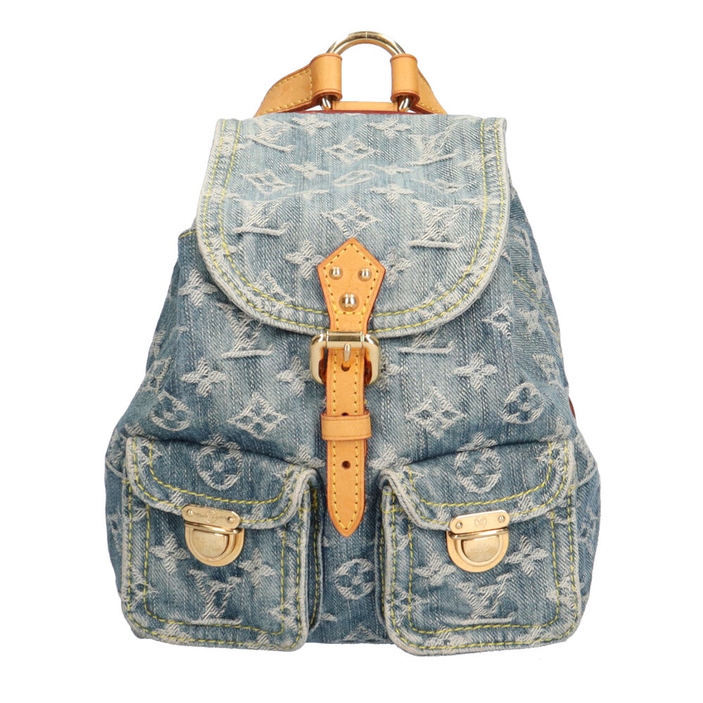 ルイヴィトン サックアドPM モノグラムデニム リュック・デイパック モノグラムデニム M95057 LOUIS VUITTON 中古