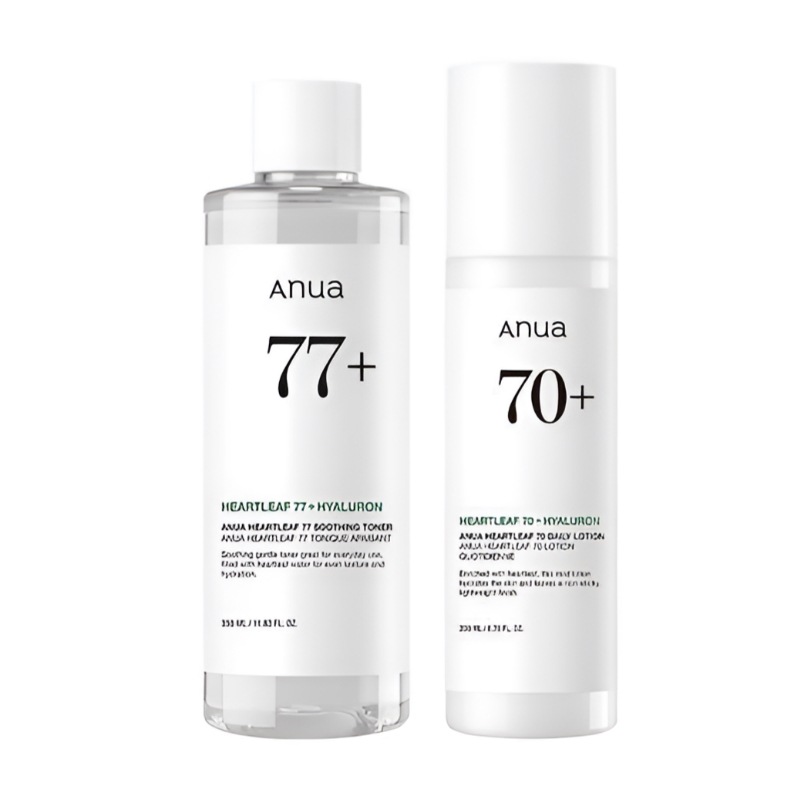 [セット内容] オウセンソウ 77 トナー 350ml+ オウセンソウ 鎮静 ローション 200ml セット美容液/乳液