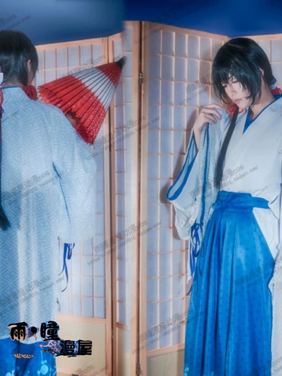 Jian ga Jun/Sword for the King Wu Luyuan Sakyo コスプレ オリジナルプリント着物