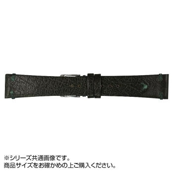 Emitta（エミッタ） 時計バンド ウーガ 20mm グリーン （美錠:銀） EU-G20