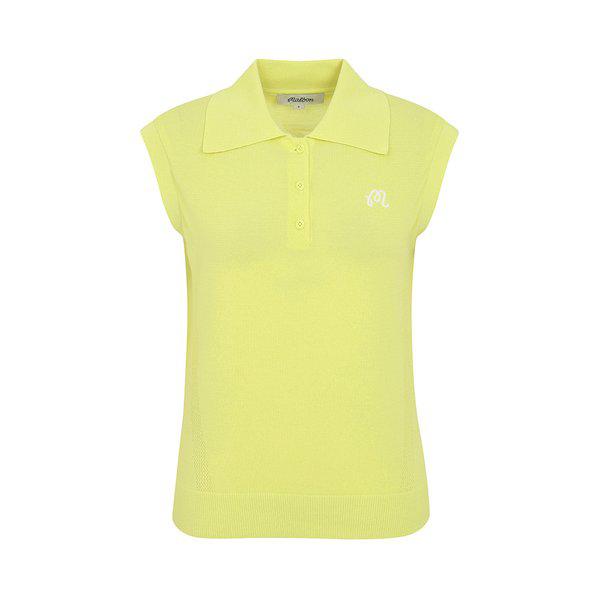 [マルボン公式] カラーニットスリーブレース YELLOW (WOMAN)