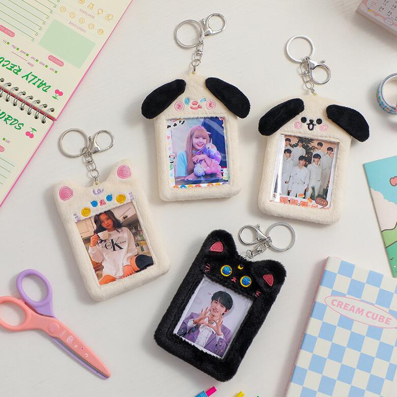 バス かわいい トートバッグ ショルダーバッグ【1つ買うと10つ無料】推し活ケース ねこ いぬ ぬいぐるみ キーホルダー 持ち運び ポーチ ミニポーチ トレカケース チェキケース 写真 推し活グッズ