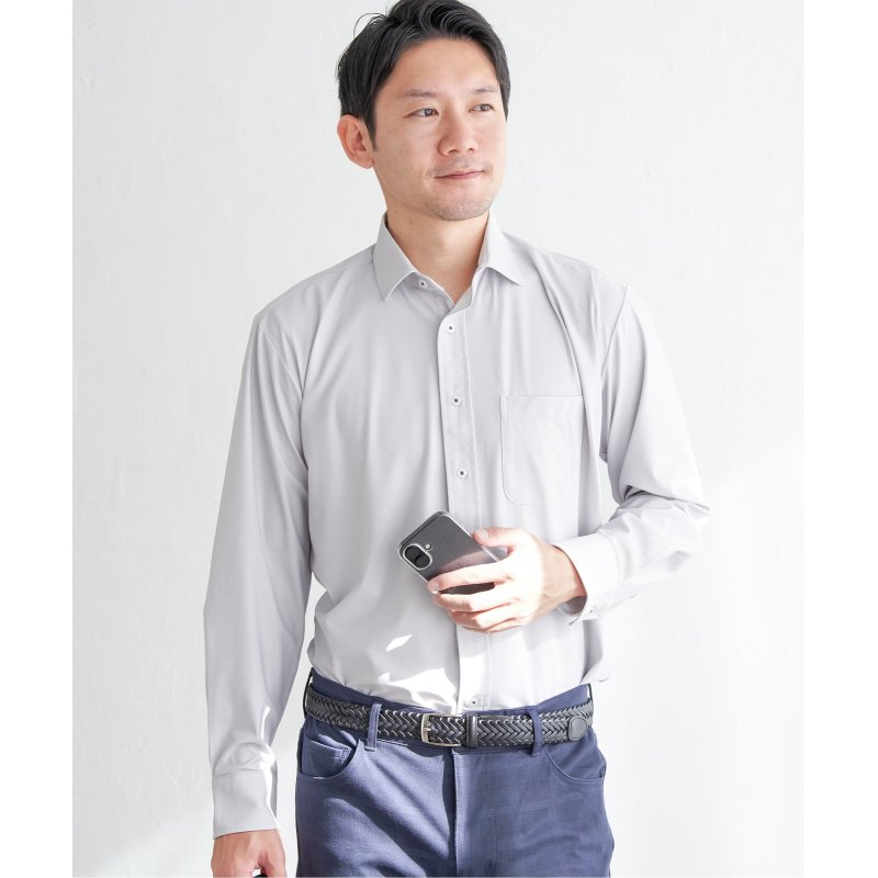 【イージーケア／吸水速乾】GOKU楽ワークスイスカラーシャツ