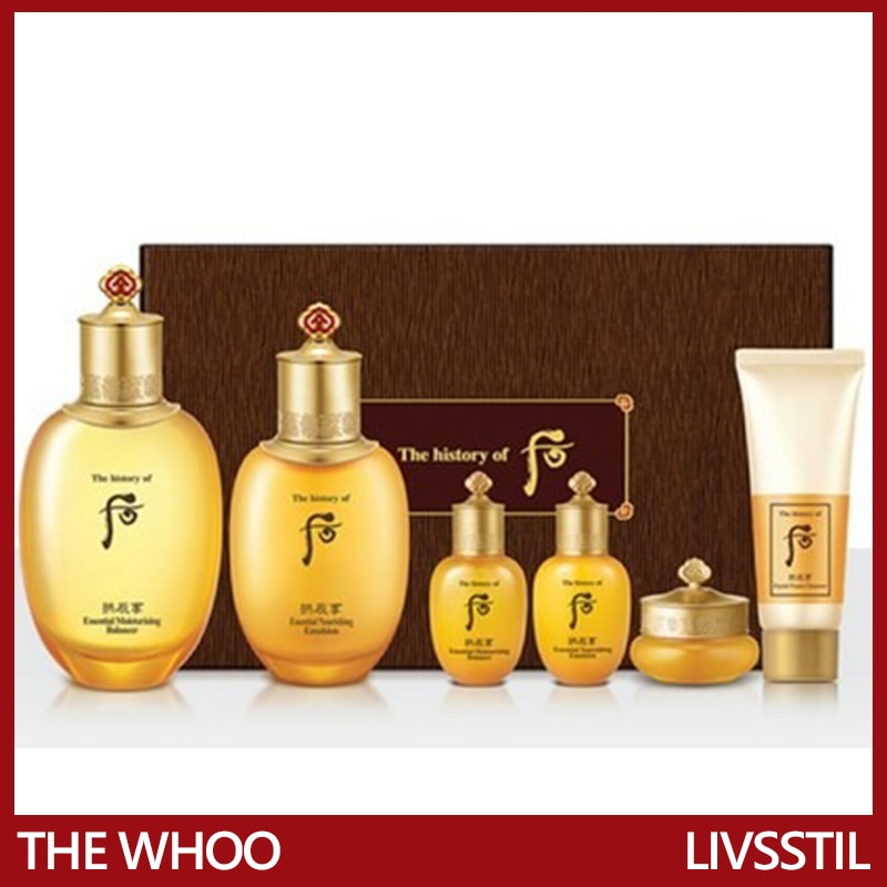 コンジンヒャン 引き揚げ2点 スペシャル 基礎セット(バランサー150ml+20ml+ローション110ml+20ml+ギアンドジンクリーム10ml+フォームクレンザー40ml)/超保湿 栄養 弾力