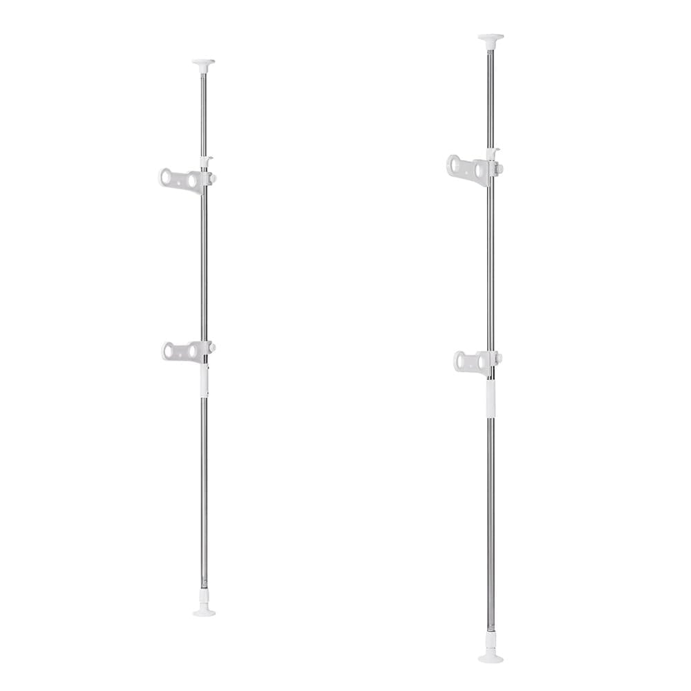 全国送料無料 アイリスオーヤマ 洗濯物干し ベランダ 物干し 突っ張り ステンレス 高さ210~275cm SVI-275NR