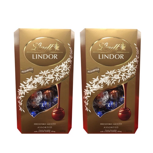 リンツ リンドール トリュフチョコレートボールアソート4種類 600ｇ ２個 5,796円