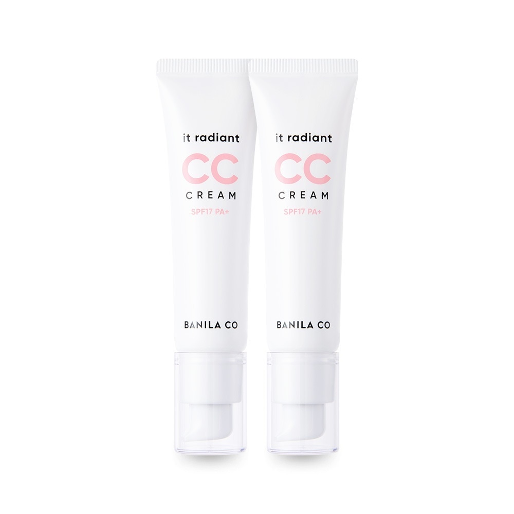 1+1 [バニラコ]ビーガンイットラジアントCCさん 光彩 紫外線カット トンアップクリーム 30ml SPF17 PA+
