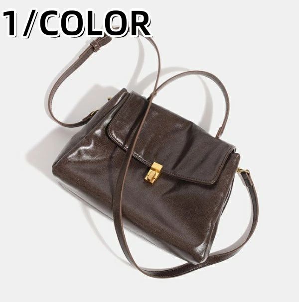 ヴィンテージ おしゃれ レディース バッグ 通勤 斜めがけバッグ ワンハンドルバッグ ブラウン