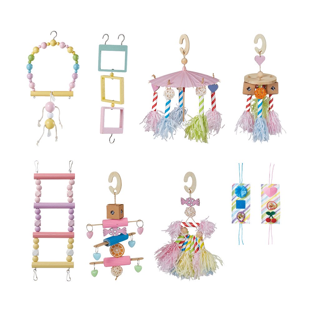 バードカーニバル　鳥のおもちゃ　９点セット　ＣＲＣ55―47―20―00―00