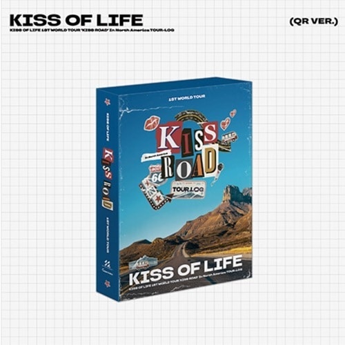 KISS OF LIFE 1ST WORLD TOUR KISS ROAD In North America TOUR-LOG [QR]
