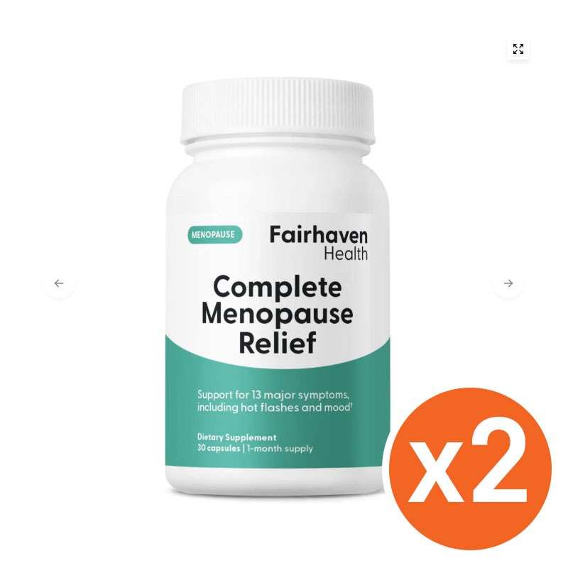 2個セットFairhaven Health Complete Menopause Relief 妊娠準備栄養剤 7,973円