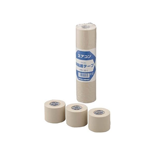 (まとめ) 因幡電機産業 非粘着テープ 幅50mm HN-50-I 1巻 (×30セット)