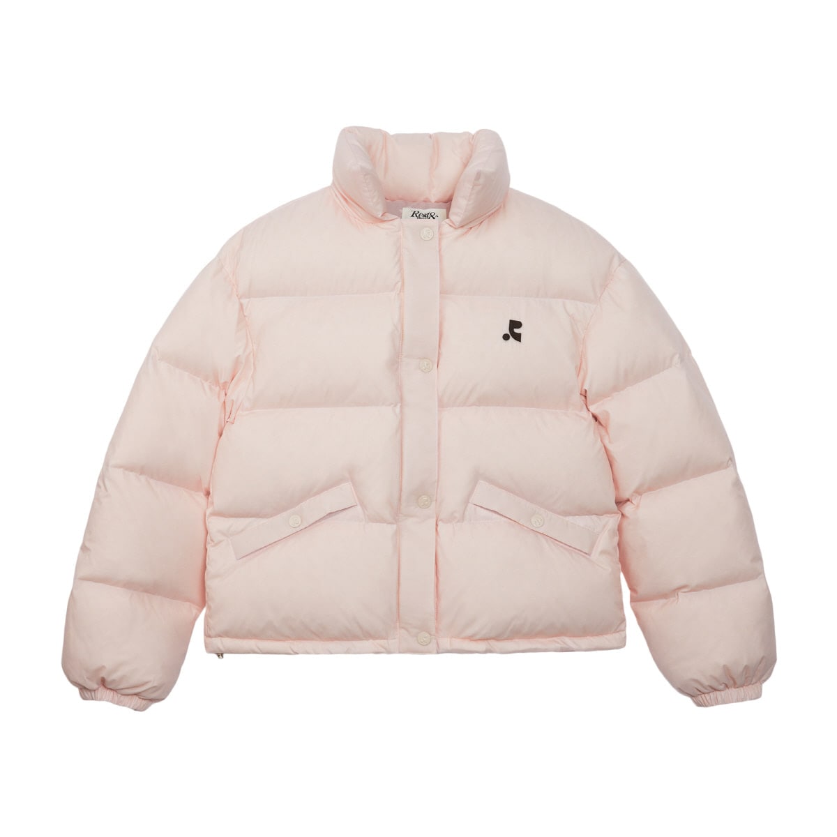 【REST&RECREATION】 COLLAR DOWN JACKET : PINK