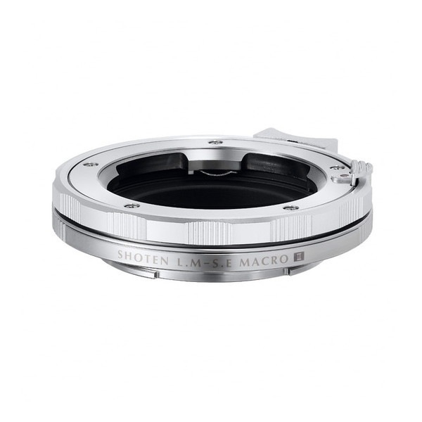 SHOTEN LM-SE M II (S) シルバー マウントアダプター (ライカMマウントレンズ ソニーEマウント変換) ヘリコイド付き