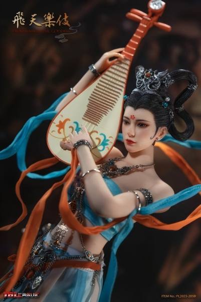 TBLeague Dunhuang Music Goddess 空飛ぶ歌舞伎 1/6 アクションフィギュア PL2023-205B Blue