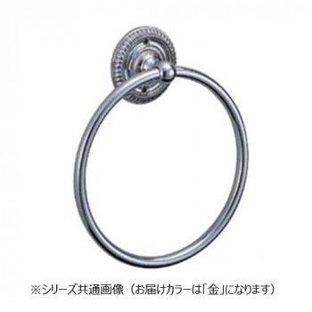 シロクマ マーガレットタオルリング 金 BT-104