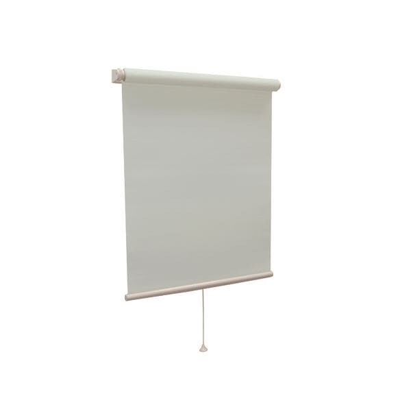 モダン ロールスクリーン (遮光2級防炎 180cm×220cm ブルー) 日本製 巻取りスピード調整機能付き 『ティオリオ』