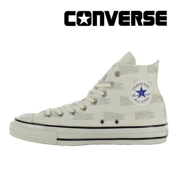 コンバース CONVERSE スニーカー メンズ レディース オールスター US LG HI / バック・トゥ・ザ・フューチャー ホワイト シューズ [2024年秋冬新作]8月30日発売