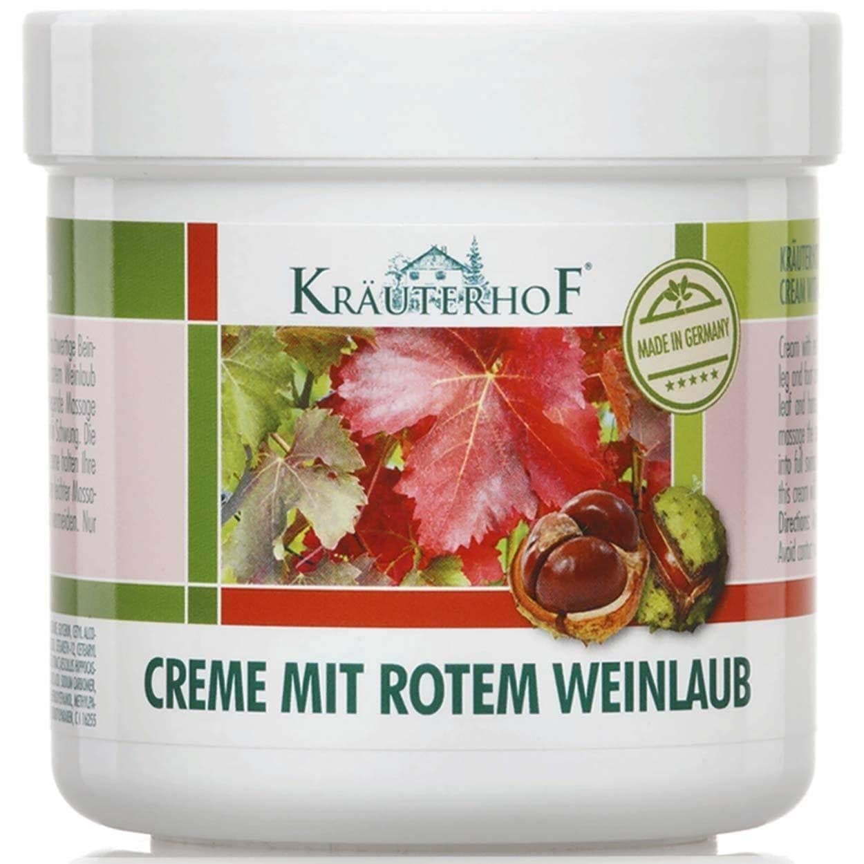 KrauterhoF Foot Cream for Varicose Veins with hors