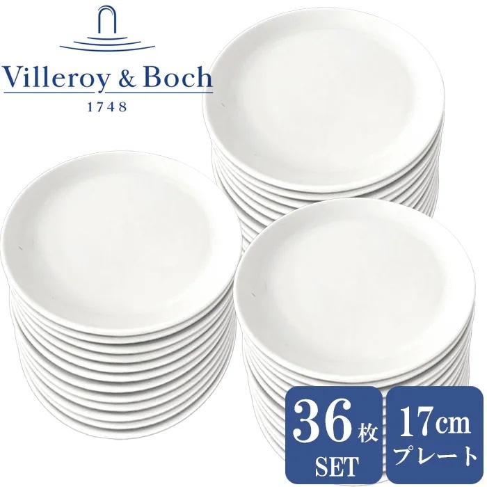 【36枚セット】ビレロイボッホ 食器 皿 小皿 プレート セット ビレロイアンドボッホ Villeroy&Boch Vivo DW0557 業務用