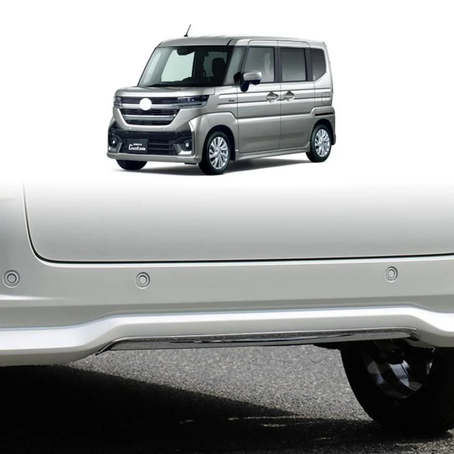 新型 スズキ スペーシア カスタム リアバンパーガーニッシュ Spacia Custom MK94S MK54S パーツ ドレスアップ アクセサリー パーツ リアリップカバー 7,646円