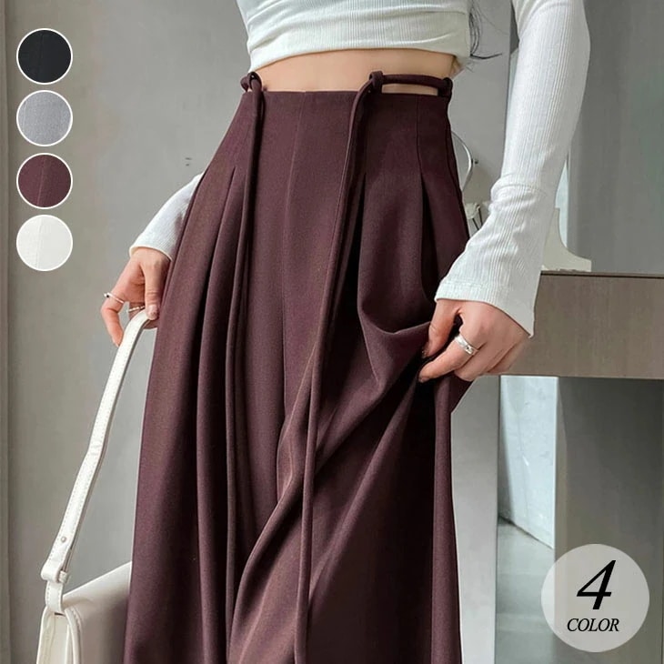ハイウエスト スーツパンツ レディース ワイドレッグ ドレープパンツ ワイドパンツ カジュアル ドレープ スーツ ボトムス 通勤 ビジネス オフィス OL シンプル きれいめ 韓国ファッション