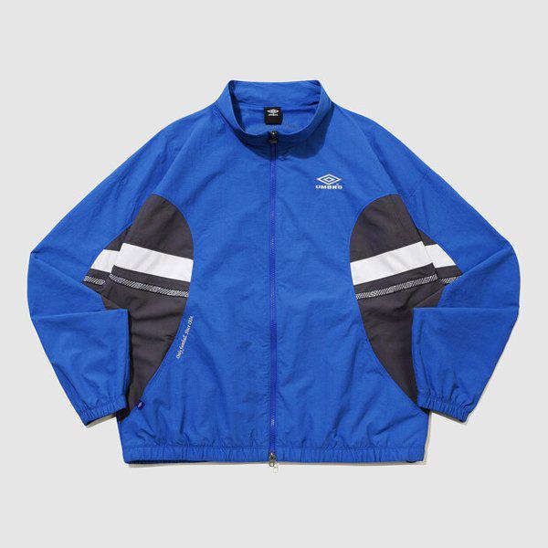 ヘリテージトラックウーブンウィンドブレーカージャケット BLUE UR121CJK13 BLU0