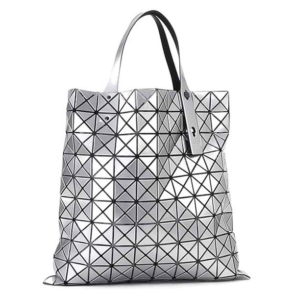 バオバオ BAO BAO ISSEY MIYAKE 【PRISM BASICS / プリズム】 トートバッグ SHINY シルバー BB AG043 91