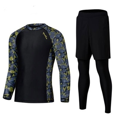 メンズラッシュガード+レギンス サーフパンツ AQAMAV-PL 6,013円