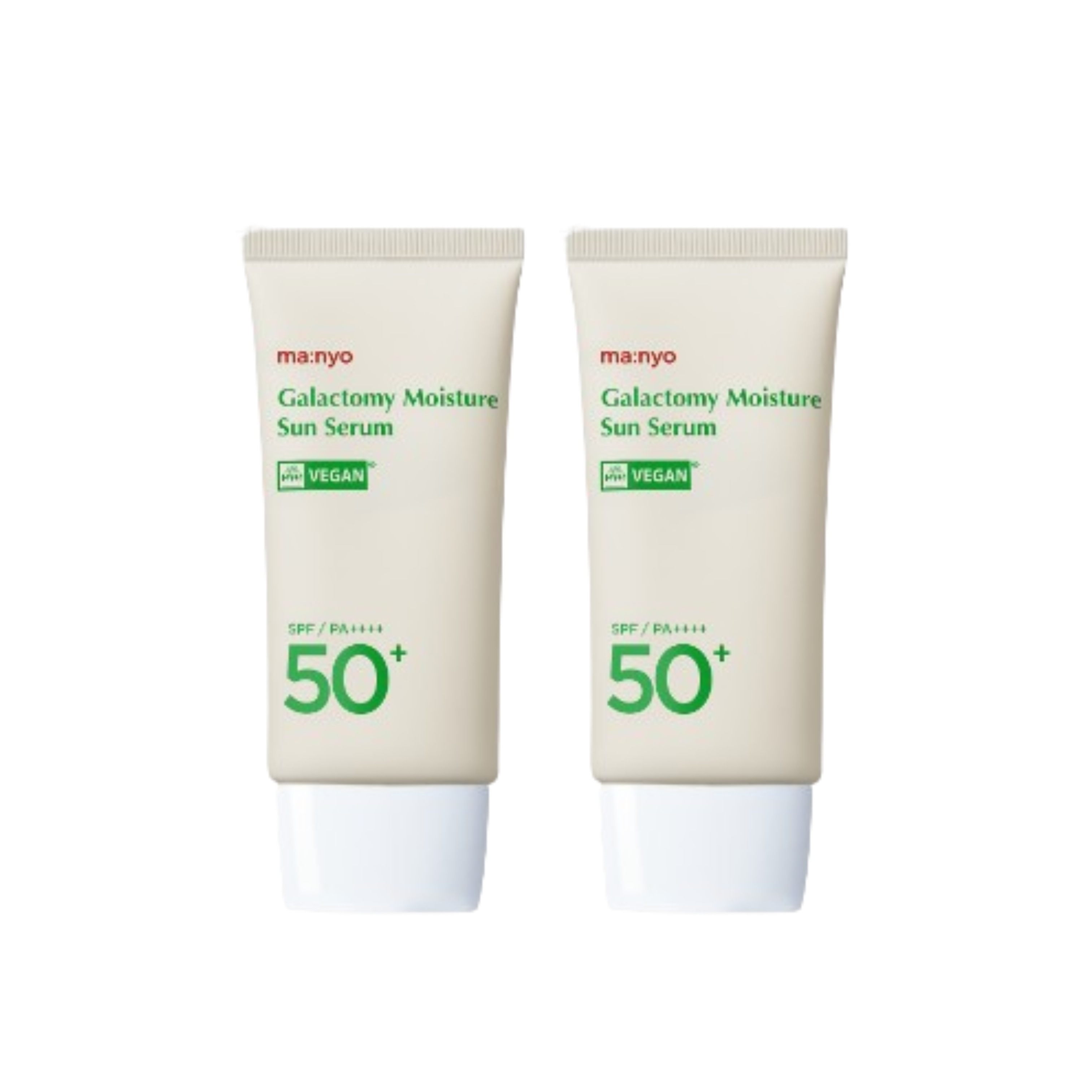 【2個】ガラクトミーモイスチャーサンセラム[SPF50+/PA++++], 50ml