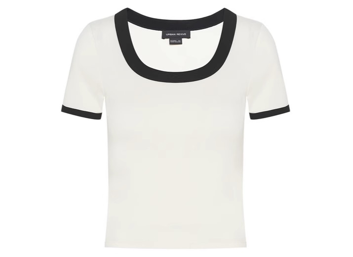 春 夏 婦人服 韓国 ホット 学生風 トップス Tシャツ 袖あり 半袖 ラウンドネック 襟なし シンプル カジュアル おしゃれ お洒落 かっこいい こなれ感 ラフ メンズライク ボーイッシュ