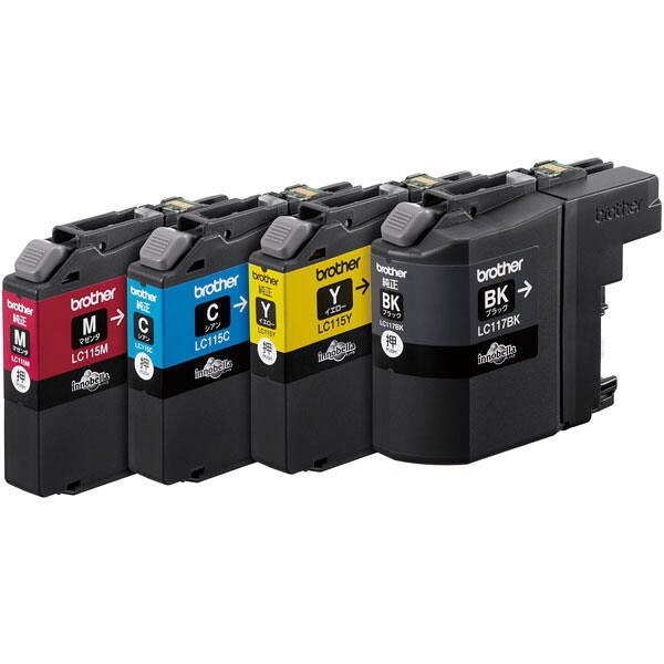 LC117/115-4PK innobella(イノベラ) 純正インク 4色パック