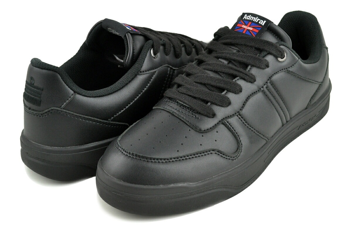 ニューキャッスル AD827 メンズ スニーカー ブラック ウィメンズ コートタイプ 133827-05